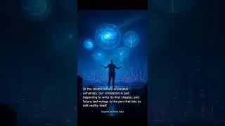 In the cosmic library of parallel universes, our civiliza... | Michio Kaku #shorts