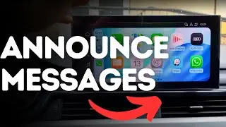 How to Turn On Announce Messages on Apple CarPlay?
