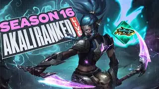 GUNBLADE IS BACK 🗡️ S16 Akali Ranked | GM Peak Challenger Push