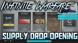 INFINITE WARFARE 15 RARE  SUPPLY DROP OPENING