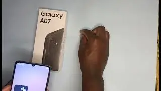 Как вставить SIM-карту в Samsung Galaxy A07