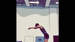 Comic Book Trampolinist