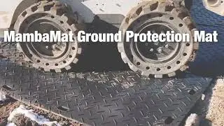 MambaMat Ground Protection Mats - Supports 95-ton Loads