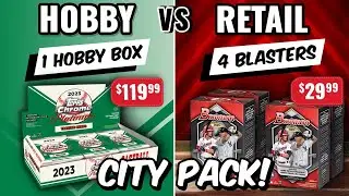 🔥SSP CITY VARIATION CASE HIT PACK!!🔥 2023 TOPPS CHROME PLATINUM HOBBY BOX VS 4 2024 BOWMAN BLASTERS