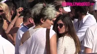 Paris Jackson & Michael Snoddy Arrive To The 4th Of July Party At Nobu Restaurant In Malibu 7.4.16