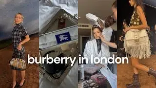 Неделя моды в Лондоне с Burberry: больные, опоздавшие и всё ещё актуальные образы 🇬🇧