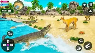 Angry Alligator Attack Sim 3D Full Gameplay (Android,Ois) Mukesh Gaming