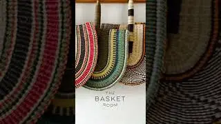 Create Your Woven Wonderwall | Decorative Wall Fans | The Basket Room #Shorts