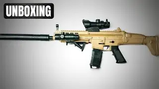 UNBOXING SCAR GEL BLASTER GUN || #gelblaster #toygun #toyweapon #unboxing