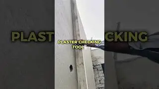 Plaster checking Tools #construction #tools