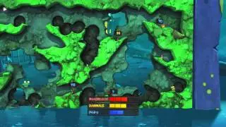 Plebs Playin' Worms Revolution - Game 25 (3P Deathmatch)
