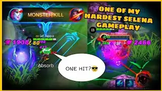 SELENA ONE HIT Natalia!? Damage Hack? 🤔 | One Of My Hardest Selena Gameplays | Mobile Legends