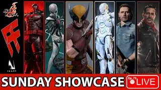 Sunday Showcase: Ep. 73 | What is Going On With Hot Toys Exclusives? INART The Walking Dead Figures!