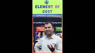 ELEMENT OF COST II | DU SOL | B.COM | By Anuj Sir 📘✨