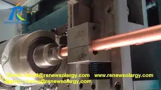 Sealing of copper pipe for balcany flat plate collector