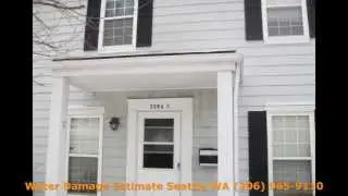 Water Damage Estimate Seattle WA (206) 965-9110 Water Damage Estimate 98112