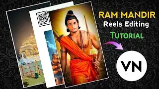 Ram Mandir video Editing Vn || Vn Video Editor || @EDITINGGYANOFFICIAL