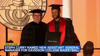 Chef Steph Curry accepts assistant GM job at Davidson basketball in 1st-of-a-kind move