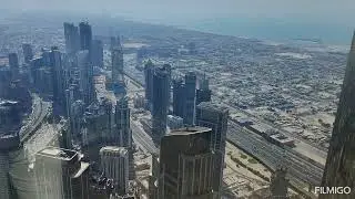 Burj Khalifa Deck View #topoftheworld #dubai #burjkhalifa #top #tallestbuilding #top #explore