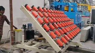 Granite slabs tilting trolley.