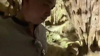 Family trip to Hanoi 10 - Exploring Dong Thien Cung cave