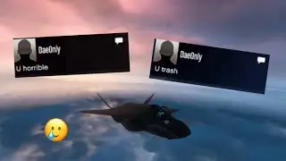 Toxic player gets slammed. (GTA online)