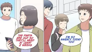 My water heater broke so I started going to the spa [Manga Dub]