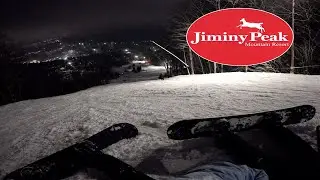 🏂 POV: Snowboarding Jiminy Peak in Hancock, Massachusetts!