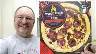 Spicy Salami & 'Nduja Woodfired Stonebaked Pizza ~ Made In Italy ~ Home Bargains ~ Food Review