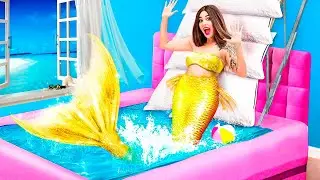 Meerjungfrau Baute Einen Geheimen Raum im Schwimmbad | Coole Partyhacks von FUN2U DT