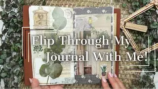 Flip Through My Completed Journal With Me! Scrapbook ASMR