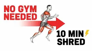 Ultimate No Equipment Home HIIT Workout | Full Body Shred