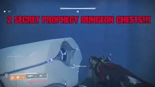 Destiny 2 PROPHECY DUNGEON 2 HIDDEN CHESTS (WASTELAND CHEST)