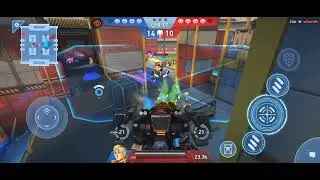 Mech Arena (Container City) A win with my less Contribution 😈💪😎 #gameplay 