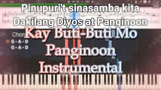 Kay Buti-Buti Mo Panginoon Instrumental (Acoustic Cover)
