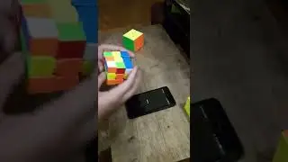 Rubik's Cube Average of 5 | 13.78 Seconds