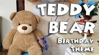 Teddy Bear Theme Birthday Decor by Team Dream Kreations |  Birthday Decoration