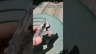 #silver and cobalt ore to crush and smelt down! #mining #goldprospecting