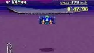 SNES F-Zero Port Town Trick