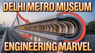 6. Delhi Metro Museum Building Core Tunnel | Eleveted Engineerinf Marvel | Station Features