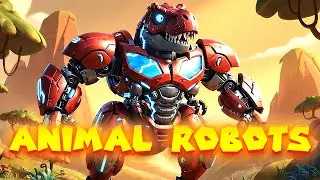 Animal Robots Transformation | Fun Animation for Kids