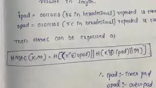 HMAC Algorithm ||CNS unit-3||