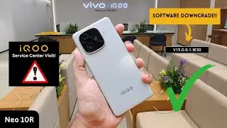 iQOO Neo 10R Service Centre Visit | Software Downgrade Experience & Full Process