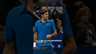 Roger Federer rejected this match point 😳 #tennis #federer