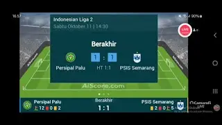 1-1 🔴Live Skor ~ Persipal Palu  VS PSIS Semarang~Pegadaian Championship , 11 Oktober  2025