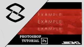 Photoshop Tutorial | Clean 2D Abstract Banner