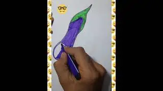 DRAWING EGGPLANTS, TOMATOES AND CUCUMBERS #Drawing Tutorial  #To Biart #FunkeepArt#Be TaiNangTV