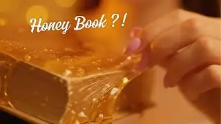 Oddly Satisfying AI ASMR Books 📚🍯🌋🧊 | Relaxing Page Flips, Scratching & Crumbles for Sleep & Study