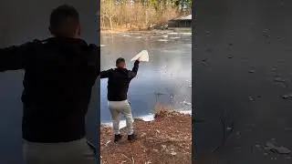 The last throw was SO far!!!! #recovery #ice