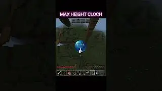 MAX HEIGHT CLOCH #minecraft #poketedition